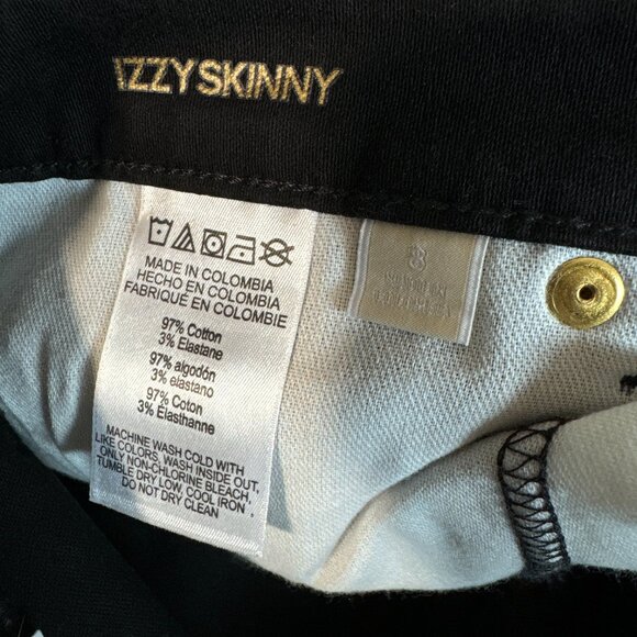 NWT Michael Kors Black Men's Pant Izzy Skinny Cotton 8 - Picture 6 of 6
